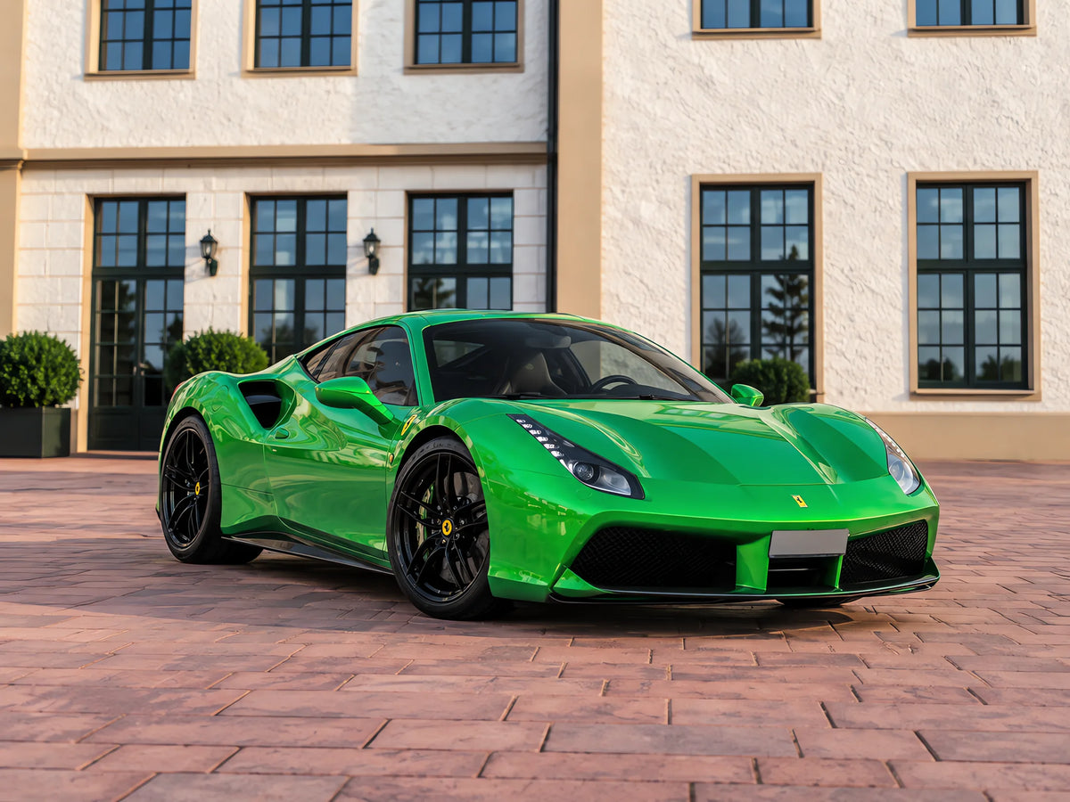 Ferrari 488 GTB — Vert